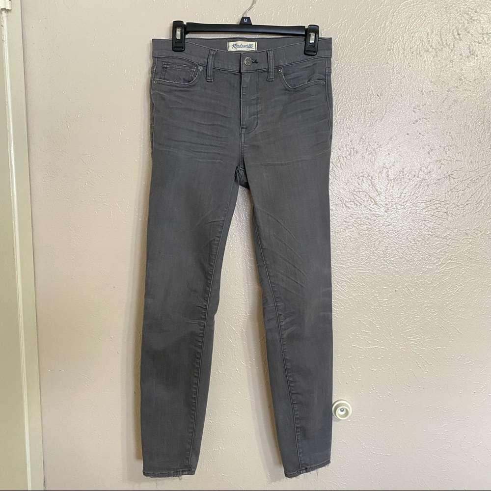 Madewell Women's Grey Skinny Jeans